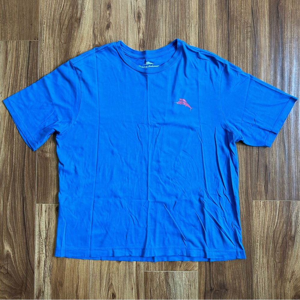 Tommy Bahama Four Calling Birds Men’s Large T Shirt